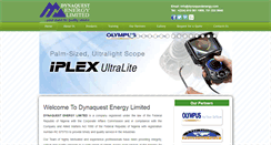 Desktop Screenshot of dynaquestenergy.com